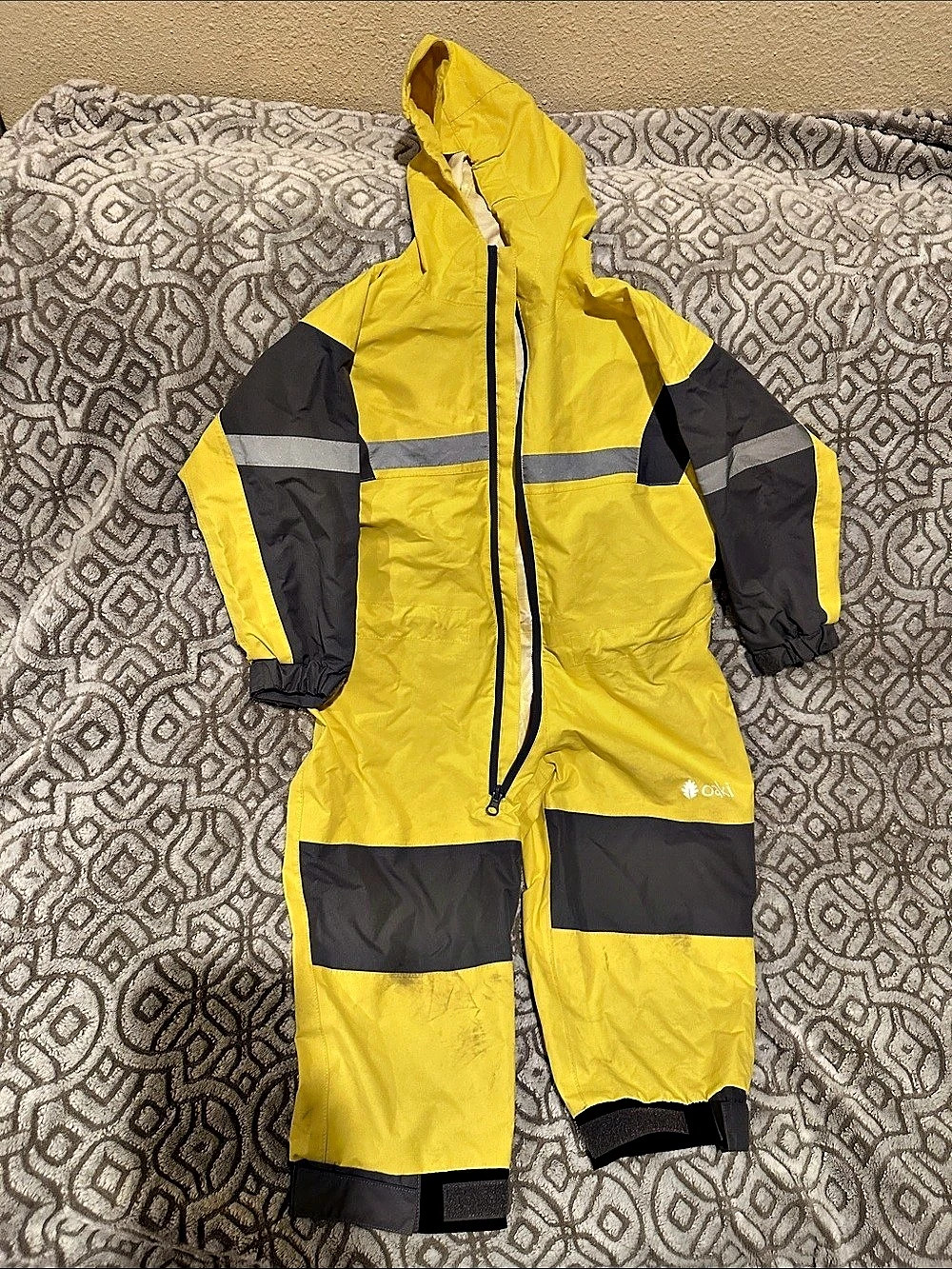 Oaki Children's Trail Suit Color Block Rain Suit Size 3T
